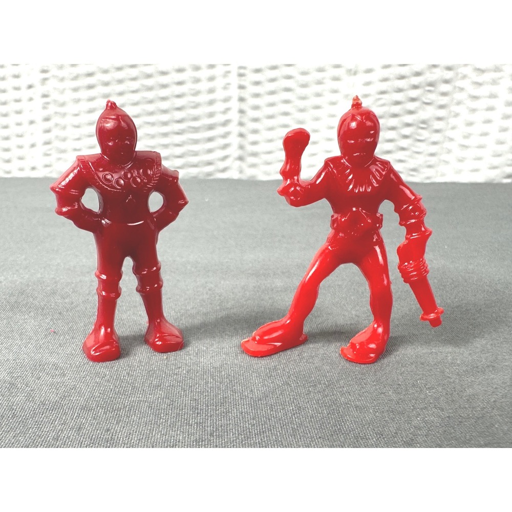 Vintage Ajax/Archer Space Men Figures red – Lot of 2